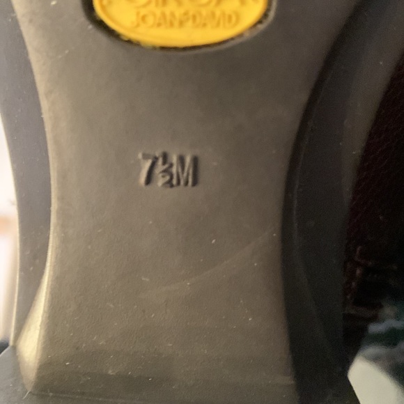 Circa Joan David Brown Leather Boots Size 7 1/2 - Picture 5 of 7